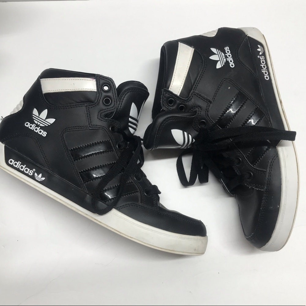 Adidas Trefoil High Top Sneakers